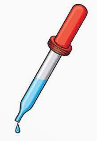 A dropper with a red cap

Description automatically generated