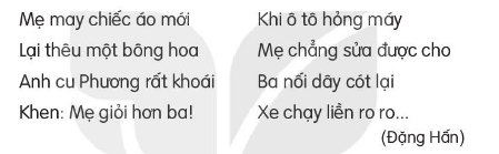 [Kết nối tri thức và cuộc sống] Giải tiếng việt 2 bài 30: Thương ông