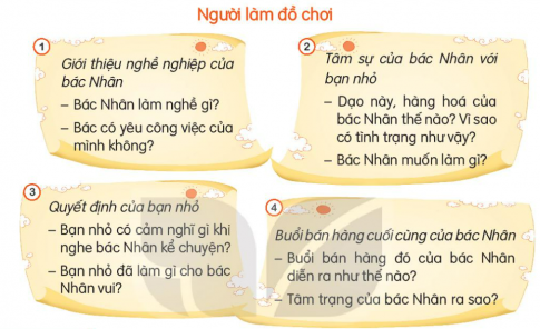 Giải bài 31 Người làm đồ chơi