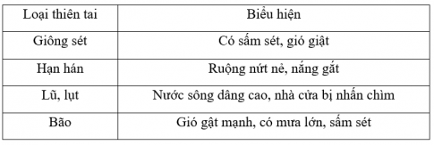 [Kết nối tri thức và cuộc sống] Giải tự nhiên xã hội 2 bài 29: Một số thiên tai thường gặp