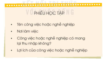 [Kết nối tri thức và cuộc sống] Giải tự nhiên xã hội 2 bài 2: Nghề nghiệp cua người lớn trong gia đình