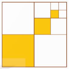 A yellow and white squares

Description automatically generated