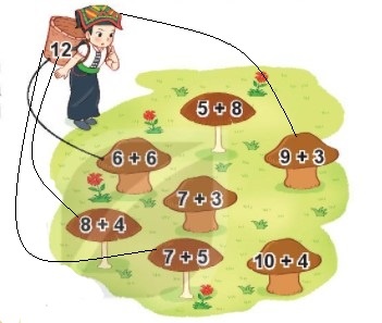 BÀI 7 PHÉP CỘNG (qua 10) TRONG PHẠM VI 20