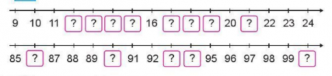 BÀI 3. TIA SỐ. SỐ LIỀN TRƯỚC- SỐ LIỀN SAU