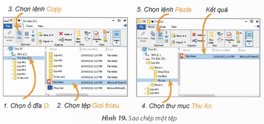 BÀI 5. THAO TÁC VỚI TỆP VÀ THƯ MỤC                              