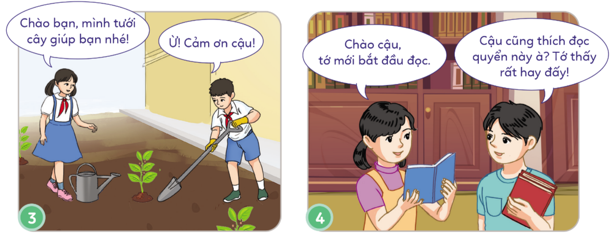 BÀI 9.EM LÀM QUEN VỚI BẠN BÈ