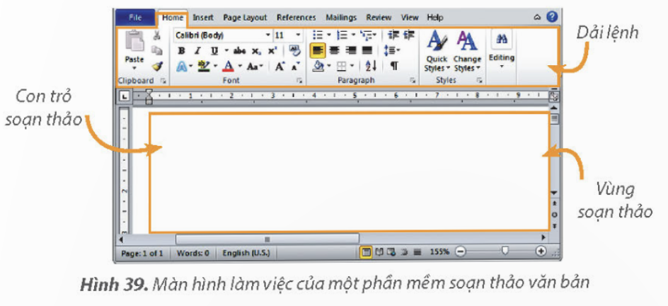 BÀI 10. PHẦN MỀM SOẠN THẢO VĂN BẢN                                                           