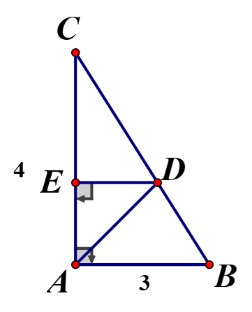 A blue and red triangle with red dots

Description automatically generated