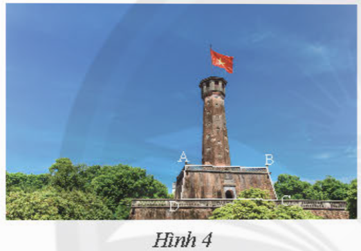 A tower with a flag on top

Description automatically generated