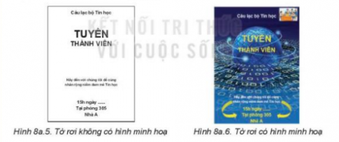 Giải Tin học 8 Kết nối bài 8 Làm việc với danh sách dạng liệt kê và hình ảnh trong văn bản