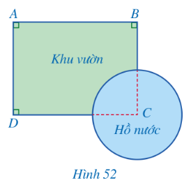 A diagram of a rectangle and a circle

Description automatically generated