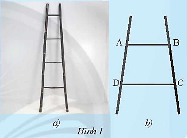 A ladder against a wall

Description automatically generated