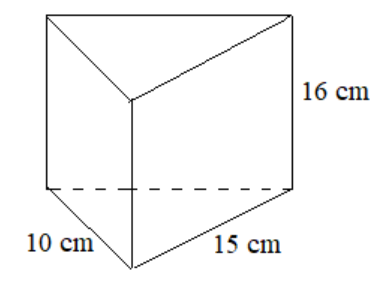 Giải bài 3 Hình lăng trụ đứng tam giác, hình lăng trụ đứng tứ giác