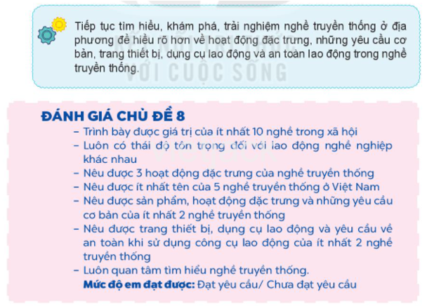 CHỦ ĐỀ 8: KHÁM PHÁ THẾ GIỚI NGHỀ NGHIỆP