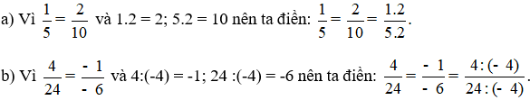 Bài 5:  a) Rút gọn phân số... về phân số tối giản.b) Viết tất cả các phân số bằng...mà mẫu là số tự nhiên có hai chữ số.Trả lời rút gọn:a) Ta có 21 = 3.7, 39 = 3.13 nên ƯCLN(21, 39) = 3. Khi đó, ta có:                                     b) Theo ý a) ta có: Vậy tất cả các phân số bằng  mà mẫu là số tự nhiên có hai chữ số là: ;    ; ;                       Bài 6: Quy đồng mẫu những phân số sau...Trả lời rút gọn:a)   ; BCNN(14, 21) = 4242 : 14 = 3; 42 : 21 = 2Vậy ;         =  b) BCNN(60, 18, 90) = 180180 : 60 = 3; 180 : 18 = 10; 180 : 90 = 2Vậy  ;    =  ;   Bài 7:  Trong các phân số sau, tìm phân số không bằng phân số nào trong các phân số còn lại...Trả lời rút gọn: