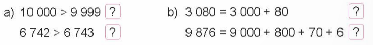 BÀI 46. SO SÁNH CÁC SỐ TRONG PHẠM VI 10 000