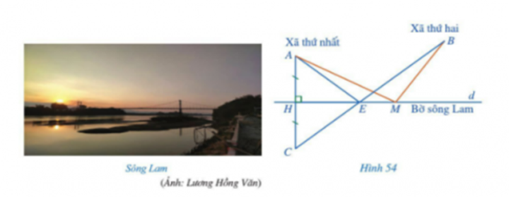 BÀI 5: TRƯỜNG HỢP BẰNG NHAU THỨ HAI CỦA TAM GIÁC:CẠNH – GÓC – CẠNHKhởi độngCâu hỏi: Hai chiếc compa ở Hình 45 gợi lên hình ảnh hai tam giác ABC và A B'C' có: AB = A'B', AC = A'C', =. Hai tam giác ABC và tam giác A'B'C' có bằng nhau hay không?Trả lời rút gọn:Hai tam giác ABC và tam giác A'B'C' bằng nhau.I. Trường hợp bằng nhau cạnh – góc – cạnh (c.g.c)Bài 1: Cho góc nhọn xOy. Hai điểm M, N thuộc tia Ox thỏa mãn OM = 2cm, ON = 3cm. Hai điểm P, Q thuộc tia Oy thỏa mãn OP = 2cm, OQ = 3cm. Chứng minh MQ = NPTrả lời rút gọn:Xét 2 tam giác OMQ và OPN, ta có: OM = OP (= 2cm) chung, OQ = ON (=3cm)Suy ra Δ OMQ = Δ OPN (c.g.c)Do đó: MQ = PN (hai cạnh tương ứng)Bài 2: Cho góc xOy có Oz là tia phân giác. Hai điểm M, N lần lượt thuộc Ox, Oy và khác O thỏa mãn OM = ON, điểm P khác O và thuộc Oz. Chứng minh MP=NPTrả lời rút gọn:Vì O là tia phân giác của góc xOy hay (M, N, P lần lượt thuộc tia Ox, Oy, Oz)Xét hai tam giác OMP và ONP, ta có: OM = ON (gt) (cmt)OP là cạnh chung Suy ra ΔOMP = ΔONP (c.g.c)Do đó, MP = NP (2 cạnh tương ứng)II. Áp dụng vào trường hợp bằng nhau hai cạnh góc vuông của tam giác vuông III. Bài tập