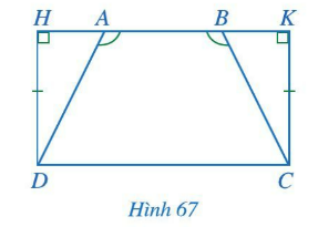 BÀI 6: TRƯỜNG HỢP BẰNG NHAU THỨ HAI CỦA TAM GIÁC:GÓC – CẠNH – GÓCI. Trường hợp bằng nhau góc – cạnh – góc (g.c.g)Bài 1: Cho hai tam giác ABC và A B'C' thỏa mãn BC = B'C'=3cm, =600, =500, =700. Hai tam giác ABC và A'B'C' có bằng nhau không? Vì sao?Trả lời rút gọn:Xét tam giác A’B’C’, ta có:  (tổng 3 góc trong tam giác)  Xét 2 tam giác ABC và A'B'C' , ta có:  BC = B’C’ (=3cm) Suy ra ΔABC = ΔA’B’C’ (g.c.g)Bài 2: Giải thích cho bài toán ở phần mở đầuCó ba trạm quan sát A, B, C trong đó trạm quan sát C ở giữa hồ. Người ta muốn đo khoảng cách từ A và từ B đến C. Do không thể đo trực tiếp được các khoảng cách trên nên người ta làm như sau:- Đo góc BAC được 60°, đo góc ABC được 45°;- Kẻ tia Ax sao cho góc BAx = 60°, kẻ tia By sao cho ABy =45°,xác định giao điểm D của hai tia đó;- Đo khoảng cách AD và BD. Ta co AC = AD và BC = BD.Trả lời rút gọn:Xét 2 tam giác ABC và ABD' , ta có:  AB là cạnh chung  Suy ra ΔABC = ΔABD (g.c.g)=> AC = AD, BC = BD II. Áp dụng vào trường hợp bằng nhau về cạnh góc vuông (hoặc cạnh huyền) và góc nhọn của tam giác vuôngIII. Bài tập