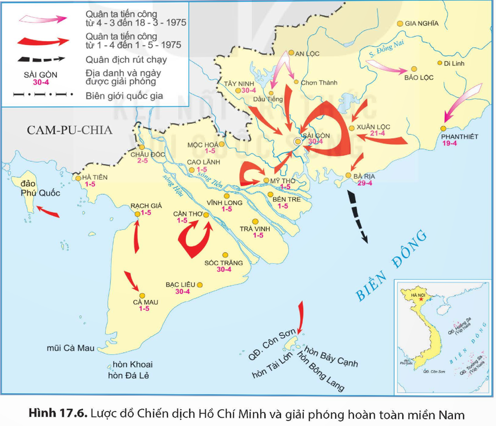 BÀI 17. VIỆT NAM KHÁNG CHIẾN CHỐNG MỸ CỨU NƯỚC, THỐNG NHẤT ĐẤT NƯỚC GIAI ĐOẠN 1965 - 1975