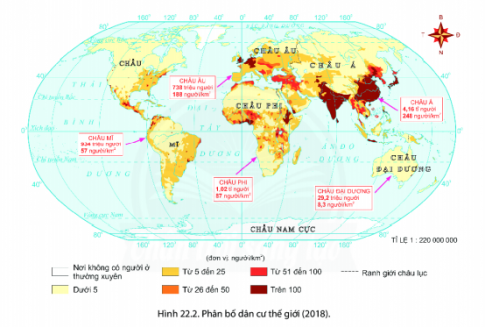 BÀI 22: DÂN SỐ VÀ PHÂN BỐ DÂN CƯ