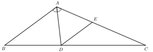 BÀI 7: TAM GIÁC CÂNKhởi độngCâu hỏi: Hai thanh giằng của cầu Long Biên bắc qua sông Hồng ở Thủ đô Hà Nội (hình 68) gợi nên hình ảnh tam giác ABC có sự đối xứng và cân bằng. Tam giác ABC như vậy gọi là tam giác gì?Trả lời rút gọn:Tam giác ABC như vậy gọi là  tam giác cân.I. Định nghĩaBài 1: Trong hình 69, hai cạnh AB và AC của tam giác ABC có bằng nhau hay không?Trả lời rút gọn:Ta có: AB và AC là đường chéo của hai hình chữ nhật có kích thước 2 và 4 ô vuông. Do đó AB = AC.II. Tính chấtBài 1: Cho tam giác ABC cân tại A, tia phân giác của góc A cắt cạnh BC tại D (hình 72)a. Hai tam giác ABD và ACD có bằng nhau hay không? Vì sao?b. Hai góc B và C có bằng nhau hay không? Vì sao?Trả lời rút gọn:a) Tam giác ABC cân tại A nên AB = AC.AD là tia phân giác góc  có:.Xét  và  có:AB = ACAD chung.Suy ra b) Do  nên .III. Dấu hiệu nhận biếtBài 1: Cho tam giác ABC thỏa mãn . Kẻ AH vuông góc với BC, H thuộc BC (hình 74)a. Hai tam giác BAH và CAH có bằng nhau hay không? Vì sao?b. Hai cạnh AB và AC có bằng nhau hay không? Vì sao?Trả lời rút gọn:Do AH  BC nên tam giác AHB và tam giác AHC là hai tam giác vuông tại H.Xét  vuông tại H có:  Do đó: Xét vuông tại H có: Do đó: Mà  (giả thiết) Suy ra .Xét  vuông tại H và  vuông tại H có: (chứng minh trên).AH chungSuy ra  (góc nhọn – cạnh góc vuông).b) Do  (theo a) nên AB = AC.Bài 2: Cho tam giác ABC cân tại A. Qua điểm M nằm giữa A và B kẻ đường thẳng song song với BC cắt AC tại N. Chứng minh tam giác AMN cân.Trả lời rút gọn:Tam giác ABC cân tại A nên .Do MN // BC nên  (2 góc đồng vị) và .Mà  nên Tam giác AMN có  nên tam giác AMN cân tại A.Vậy tam giác AMN cân tại A.IV. Vẽ tam giác cânV. Bài tập