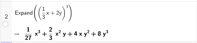 THỰC HIỆN TÍNH TOÁN TRÊN ĐA THỨC VỚI PHẦN MỀM GEOGEBRA