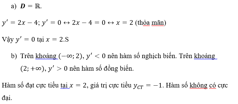 BÀI 4: KHẢO SÁT SỰ BIẾN THIÊN VÀ VẼ ĐỒ THỊ CỦA HÀM SỐ