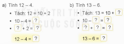 BÀI 11 PHÉP TRỪ (qua 10) TRONG PHẠM VI 20