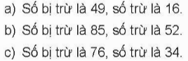 BÀI 3 CÁC THÀNH PHẦN CỦA PHÉP CỘNG, PHÉP TRỪ