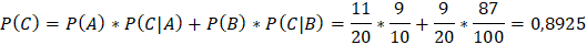 CÔNG THỨC XÁC SUẤT TOÀN PHẦN. CÔNG THỨC BAYES