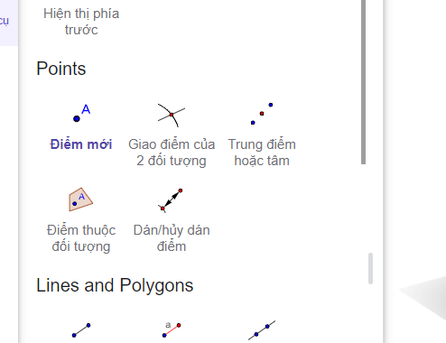 VẼ VECTƠ TỔNG CỦA BA VECTƠ TRONG KHÔNG GIANBẰNG PHẦN MỀM GEOGEBRA