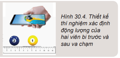 BÀI 30 THỰC HÀNH XÁC ĐỊNH ĐỘNG LƯỢNG CỦA VẬT TRƯỚC VÀ SAU VA CHẠM