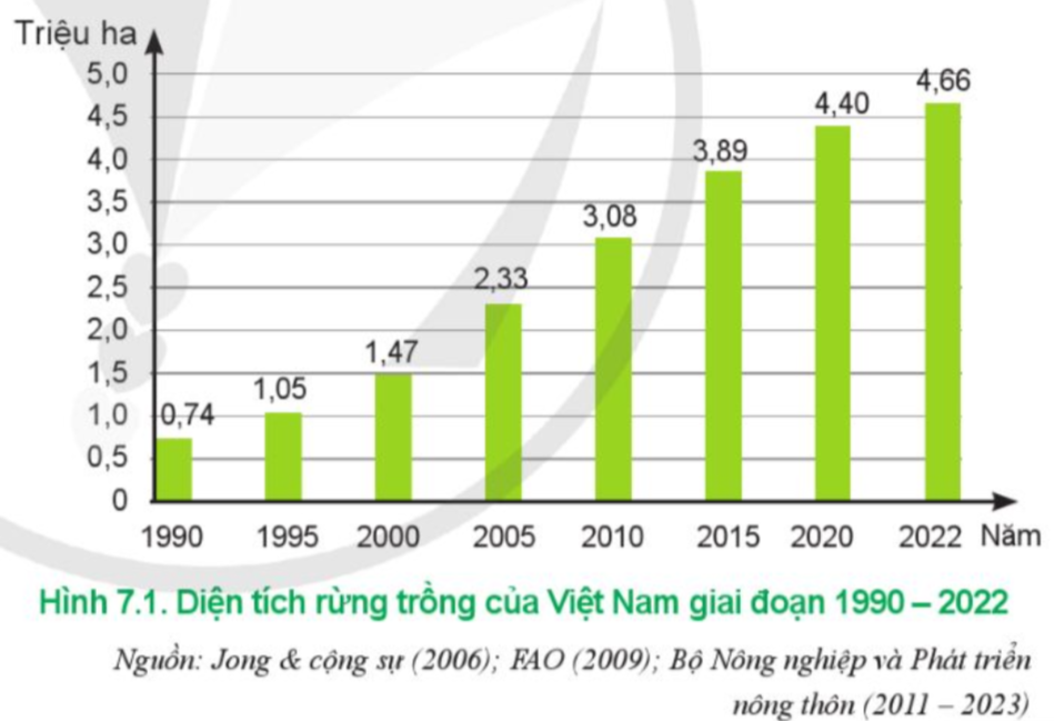 BÀI 7. THỰC TRẠNG TRỒNG, CHĂM SÓC, BẢO VỆ VÀ KHAI THÁC RỪNG