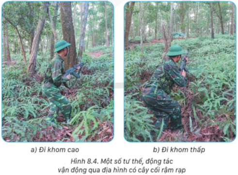 BÀI 8: VẬN DỤNG CÁC TƯ THẾ, ĐỘNG TÁC CƠ BẢN KHI VẬN ĐỘNG TRONG CHIẾN ĐẤU