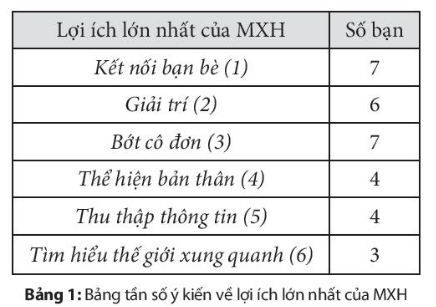 MẠNG XÃ HỘI LỢI VÀ HẠI