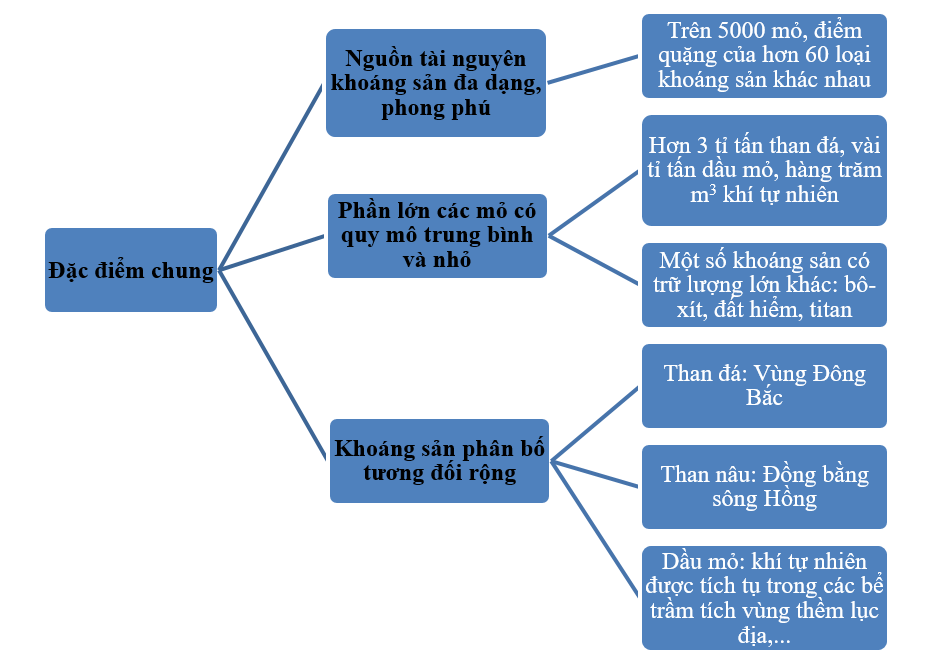 BÀI 4: ĐẶC ĐIỂM CHUNG CỦA TÀI NGUYÊN KHOÁNG SẢN, SỬ DỤNG HỢP LÍ TÀI NGUYÊNKHOÁNG SẢN