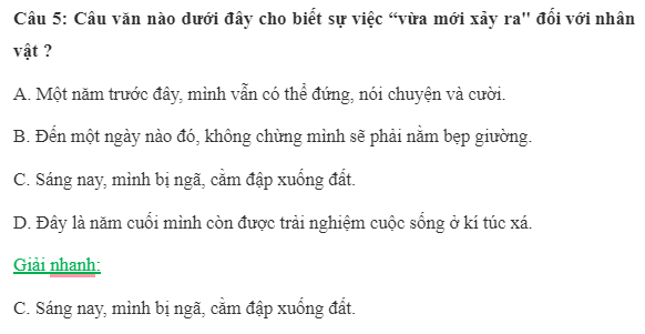 TỰ ĐÁNH GIÁ: MỘT LÍT NƯỚC MẮT