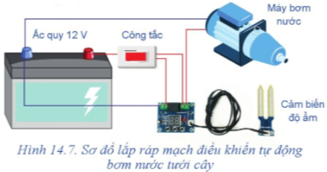 BÀI 14. LẮP RÁP MẠCH ĐIỆN ĐIỀU KHIỂN ĐƠN GIẢN SỬ DỤNG MÔ ĐUN CẢM BIẾN