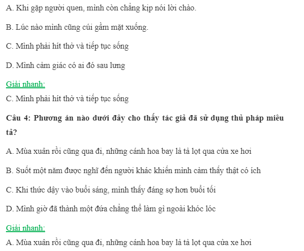 TỰ ĐÁNH GIÁ: MỘT LÍT NƯỚC MẮT