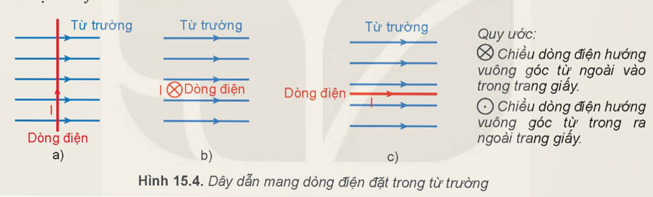 BÀI 15. LỰC TỪ TÁC DỤNG LÊN DÂY DẪN MANG DÒNG ĐIỆN. CẢM ỨNG TỪ