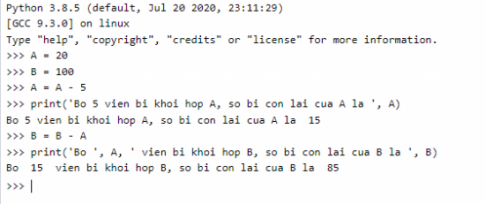 BÀI 3. THỰC HÀNH LÀM QUEN VÀ KHÁM PHÁ PYTHON