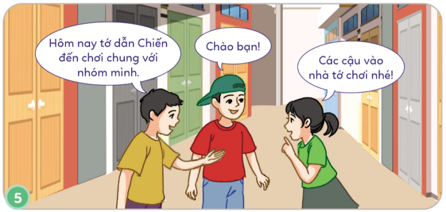 BÀI 9. EM LÀM QUEN VỚI BẠN BÈ