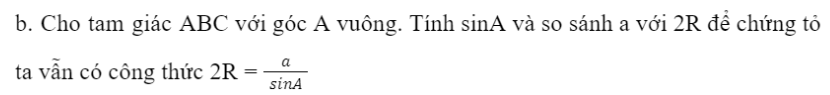 BÀI 2. ĐỊNH LÝ COSIN VÀ ĐỊNH LÝ SINKHỞI ĐỘNG Làm thế nào để tính độ dài cạnh chưa biết của hai tam giác dưới đây?Đáp án chuẩn:1. ĐỊNH LÍ CÔSIN TRONG TAM GIÁCBài 1: a. Cho tam giác ABC không phải là tam giác vuông với góc A  nhọn và CB . Vẽ đường cao CD và đặt tên các độ dài như trong Hình 1.Đáp án chuẩn:Bài 2: Tính các cạnh và các góc chưa biết của tam giác ABC trong Hình 4. Đáp án chuẩn:BC  16,834; B  70°45’; C  47°15’Bài 3: Tính khoảng cách giữa hai điểm ở hai đầu của một hồ nước. Biết từ một điểm cách hai đầu hồ lần lượt là 800 m và 900 m người quan sát nhìn hai điểm này dưới một góc 70° (Hình 5).Đáp án chuẩn:978,5147m.2. ĐỊNH LÍ SIN TRONG TAM GIÁCBài 1: Đáp án chuẩn:a.b) Bài 2: Tính các cạnh và các góc chưa biết của tam giác MNP trong Hình 8.Đáp án chuẩn:P = 34°; MN = NP = 22; MP  ≈ 36,5Bài 3: Trong một khu bảo tồn, người ta xây dựng một tháp canh và hai bồn chứa nước A, B để phòng hỏa hoạn. Từ tháp canh, người ta phát hiện đám cháy và số liệu đưa về như hình 9. Nên dẫn nước từ bồn chứa A hay B để dập tắt đám cháy nhanh hơn?Đáp án chuẩn:Nên dẫn nước từ bồn chứa A 3. CÁC CÔNG THỨC TÍNH DIỆN TÍCH TAM GIÁCBài 1: Cho tam giác như Hình 10.a. Viết công thức tính diện tích S của tam giác ABC theo a và hab. Tính ha theo b và sinC.Đáp án chuẩn:Bài 2: Cho tam giác ABC có BC = a, AC = b, AB = c và (1; r) là đường tròn nội tiếp tam giác (Hình 11).Đáp án chuẩn:Bài 3: Tính diện tích tam giác ABC và bán kính đường tròn ngoại tiếp tam giác ABC trong các trường hợp sau:a. Các cạnh b = 14, c = 35 và A=60° b. Cách cạnh a = 4, b = 5, c = 3.Đáp án chuẩn:Bài 4: Tính diện tích một cánh buồm hình tam giác. Biết cánh buồm đó có chiều dài cạnh là 3,2m và hai góc kề cạnh đó có số đo là 48° và 105° (Hình 12)Đáp án chuẩn:S = 8,08 (m2)BÀI TẬP CUỐI SGK