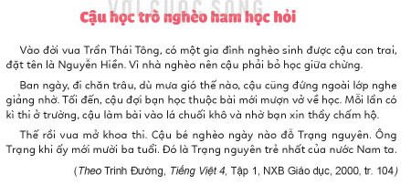 BÀI 4. HAM HỌC HỎI