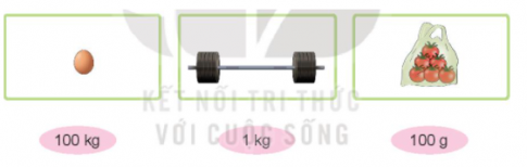 Hoạt động 1Bài 1: Số?Đo độ dài các đồ vật theo đơn vị mi-li-métĐáp án chuẩn:Ví dụ: Đồng xu: 19 mm           Kẹp: 50 mm           Cục tẩy: 40 mmBài 2: Chọn số đo phù hợp với mỗi đồ vật trong thực tếĐáp án chuẩn:Tẩy: 20 gSữa: 400 gQuả bí đao: 3 kgBài 3: Em hãy giúp Mai chọn các quả cân thích hợp để cân được đúng 1 kg gạo từ một thúng gạoĐáp án chuẩn:Mai cần chọn 1 quả cân 500 g, 2 quả cân 200 g và 1 quả cân 100 g. thì  được 1 kg gạoBài 4: Sử dụng nhiệt kế, em hãy đo nhiệt độ không khí vào một số ngày trong tuần rồi ghi lại theo bảng.Đáp án chuẩn:Học sinh tự đo nhiệt độ và ghi vào bảngHoạt động 2