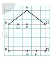 Luyện tập 1Bài 1: Đặt tính rồi tính213 x 3217 x 4161 x 5Đáp án chuẩn:Bài 2: TínhĐáp án chuẩn:Bài 3: Trong hình bên:a. Nêu tên trung điểm của các đoạn thẳng BC, ED, BM, NDb. Có mấy góc vuông? Nêu tên đỉnh và cạnh của mỗi góc vuông đó?Đáp án chuẩn:a. Trung điểm của các đoạn thẳng BC, ED, BM, ND lần lượt là M, N, Q, Pb. Có 4 góc vuông:Góc vuông đỉnh B cạnh BC, BEGóc vuông định C cạnh CB, CDGóc vuông đỉnh D cạnh DE, DCGóc vuông đỉnh E cạnh EB, EDGóc vuông đỉnh A cạnh AB, ACBài 4: Tính giá trị của biểu thứca. 175 + 42 - 75 b. 12 x ( 12 - 9)Đáp án chuẩn:a. 142b. 36Bài 5: Cửa hàng nhà bà Năm có 1 thùng đựng 100l nước mắm và 5 can, mỗi can đựng 10l nước mắm. Hỏi cửa hàng nhà bà Năm có tất cả bao nhiêu lít nước mắm?Đáp án chuẩn:Cửa hàng nhà bà Năm có tất cả 150 lít nước mắm.Luyện tập 2