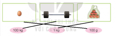 Hoạt động 1Bài 1: Số?Đo độ dài các đồ vật theo đơn vị mi-li-métĐáp án chuẩn:Ví dụ: Đồng xu: 19 mm           Kẹp: 50 mm           Cục tẩy: 40 mmBài 2: Chọn số đo phù hợp với mỗi đồ vật trong thực tếĐáp án chuẩn:Tẩy: 20 gSữa: 400 gQuả bí đao: 3 kgBài 3: Em hãy giúp Mai chọn các quả cân thích hợp để cân được đúng 1 kg gạo từ một thúng gạoĐáp án chuẩn:Mai cần chọn 1 quả cân 500 g, 2 quả cân 200 g và 1 quả cân 100 g. thì  được 1 kg gạoBài 4: Sử dụng nhiệt kế, em hãy đo nhiệt độ không khí vào một số ngày trong tuần rồi ghi lại theo bảng.Đáp án chuẩn:Học sinh tự đo nhiệt độ và ghi vào bảngHoạt động 2