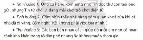 BÀI 7. QUAN TÂM ĐẾN HÀNG XÓM LÁNG GIỀNG