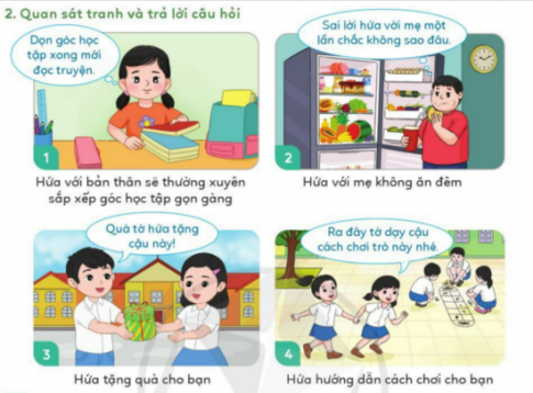 BÀI 5. EM GIỮ LỜI HỨA