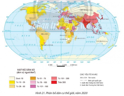 BÀI 21: PHÂN BỐ DÂN CƯ VÀ ĐÔ THỊ HÓA